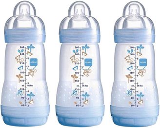 Baby Essentials Mam Anti Colic 260 ml Baby Bottles 3 Pack