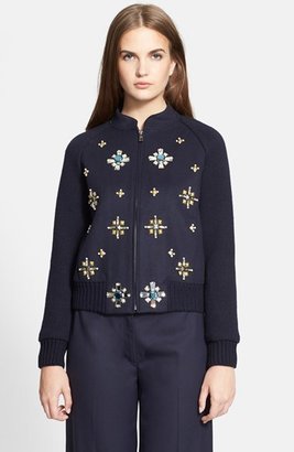 Tory Burch 'Melissa' Embellished Jacket