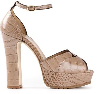 Cavallini Erika Semi Couture platform sandals