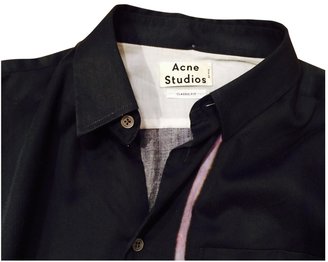 Acne Studios Grey Cotton Shirt