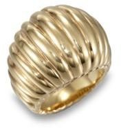 John Hardy Bedeg 18K Yellow Gold Dome Ring