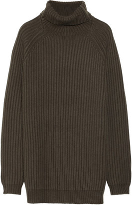 Haider Ackermann Ribbed chunky-knit wool sweater