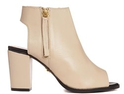 KG by Kurt Geiger KG Kurt Geiger Nelson Taupe Cut Out Ankle Shoe Boots - Taupe