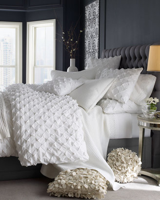 Horchow "Puckered Diamond" Bed Linens
