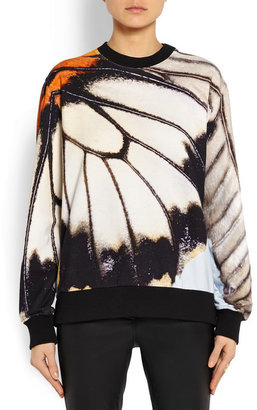 Givenchy Sweatshirt in cotton-terry with butterfly print