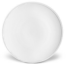 L'OBJET Soie Tressee White Dinner Plate