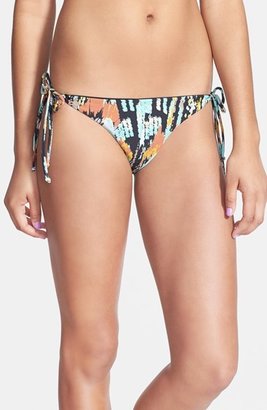 RVCA 'Kalomo' Reversible Print Bikini Bottoms (Juniors)