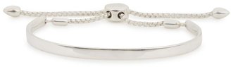 Monica Vinader Fiji silver chain friendship bracelet