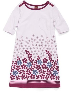 Tea Collection 'Elsbeth Garden' Graphic Print Dress (Toddler Girls, Little Girls & Big Girls)