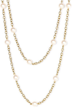 Nordstrom Glass Pearl Extra Long Strand Necklace