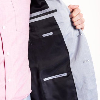 J.Crew Ludlow suit jacket in microstripe cotton