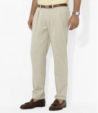 Polo Ralph Lauren Classic-Fit Pleated Chino Pants