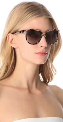 Stella McCartney Rounded Cat Eye Sunglasses
