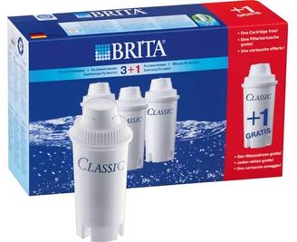 Brita Classic Water Filter Cartridges - 4 Pack.