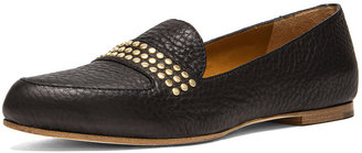Chloé Studded Leather Loafers