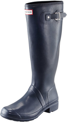 Hunter Original Tour Buckled Welly Boot, Navy
