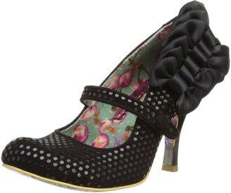 Irregular Choice Womens Fox Trot Court Shoes 3921-25 Black 7 UK 40 EU