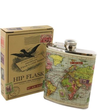 House of Fraser Wild and Wolf Travel Range Hip Flask
