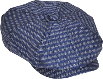 Stetson Hatteras stripped linen cap