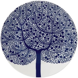 Royal Doulton Fable 22cm blue tree accent plate