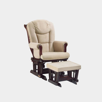 Shermag Sleigh Style Matching Glider and Ottoman