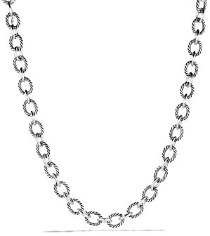 David Yurman Oval Large Link Necklace, 20