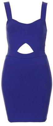 Topshop Cutout Jersey Body-Con Dress