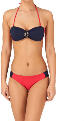 Tommy Hilfiger Women's Colourblock Bandeau Bikini