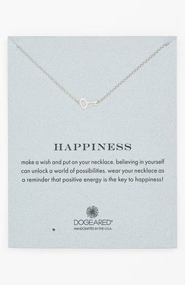 Dogeared 'Whispers - Happiness' Boxed Pendant Necklace