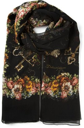 Dolce & Gabbana sheer scarf