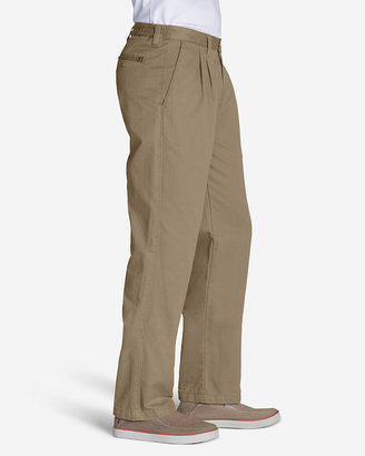Eddie Bauer Men's Relaxed Fit Side Elastic Waist Chino Pants