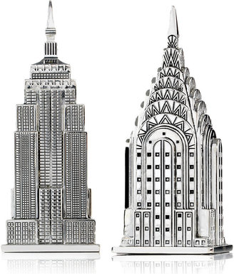 Godinger CLOSEOUT! Salt and Pepper Shakers, Empire State & Chrysler Building