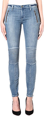 Hudson Jeans 1290 HUDSON JEANS Stark moto skinny mid-rise jeans