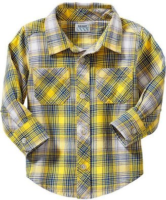 Old Navy Plaid Flannel Shirts for Baby