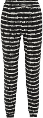 Tart Collections Liviana printed stretch-modal tapered pants
