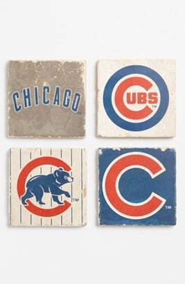STUDIO VERTU 'Chicago Cubs' Marble Coasters (Set of 4)
