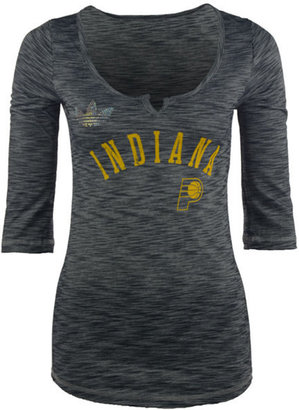 adidas Women's Three-Quarter-Sleeve Indiana Pacers Henley