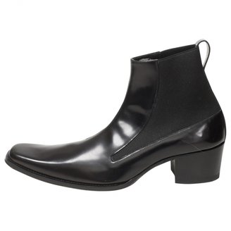 Haider Ackermann Black Leather Boots
