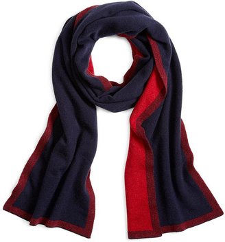 Brooks Brothers Cashmere Two-Tone Scarf