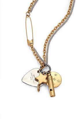 Marc by Marc Jacobs Music Star Layered Charm Necklace