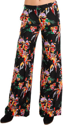 Derek Lam 10 Crosby Women's Floral Wide Leg Pant