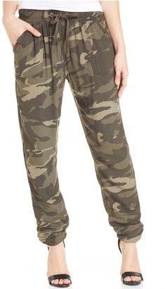 Rewash Juniors' Camouflage-Print Soft Pants
