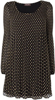 House of Fraser Phase Eight Ella spot pleated tunic