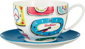 Cath Kidston Clocks Large Cup & Saucer Set