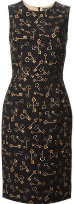 Dolce & Gabbana key print dress