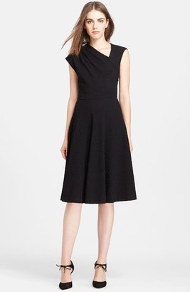 Tracy Reese Stretch Knit Fit & Flare Dress
