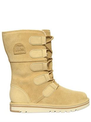 Sorel 30mm Newbie Lace Shearling Boots
