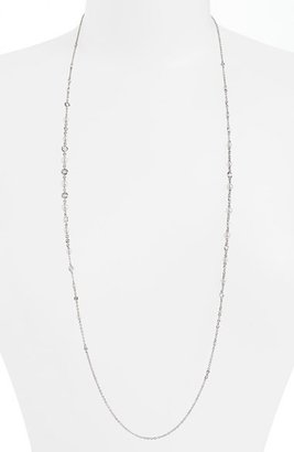 Nadri 'Romancing Pearl' Long Station Necklace