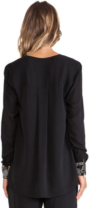 Thakoon Draped Front Top