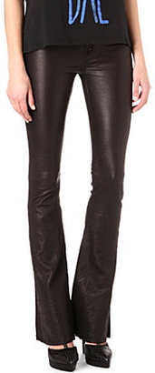 Hudson Jeans 1290 Hudson Jeans Flared leather trousers